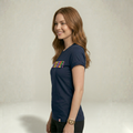 Navy Blue Be Yourself Women's Top
