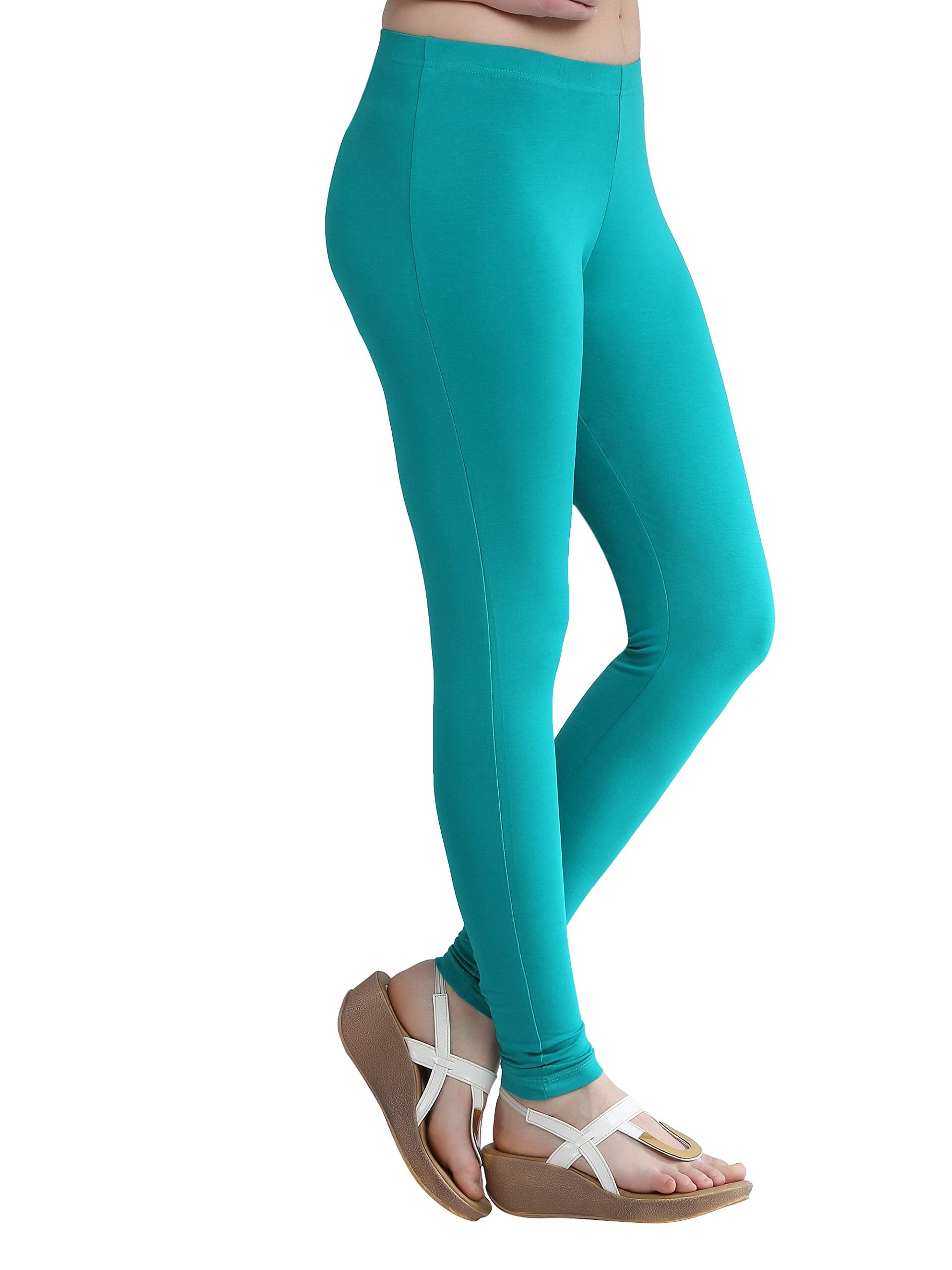 Aqua green 69 Ankle Length Leggings