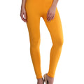 Golden Yellow Ankle Length Leggings