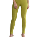 Natural Green Ankle Length Leggings