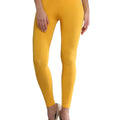 Yellow Ankle Length Leggings