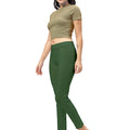 Bottle Green Kurti Pants