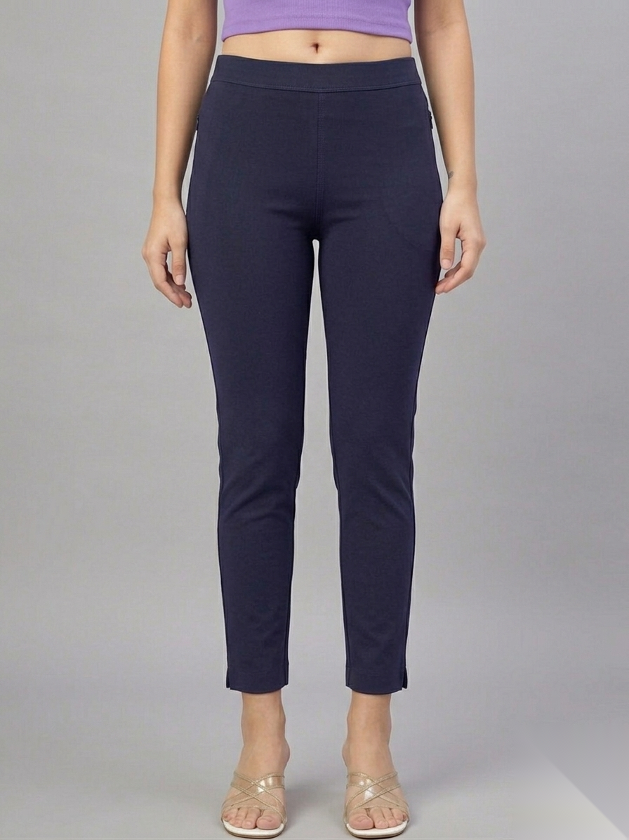 Navy Kurti Pants