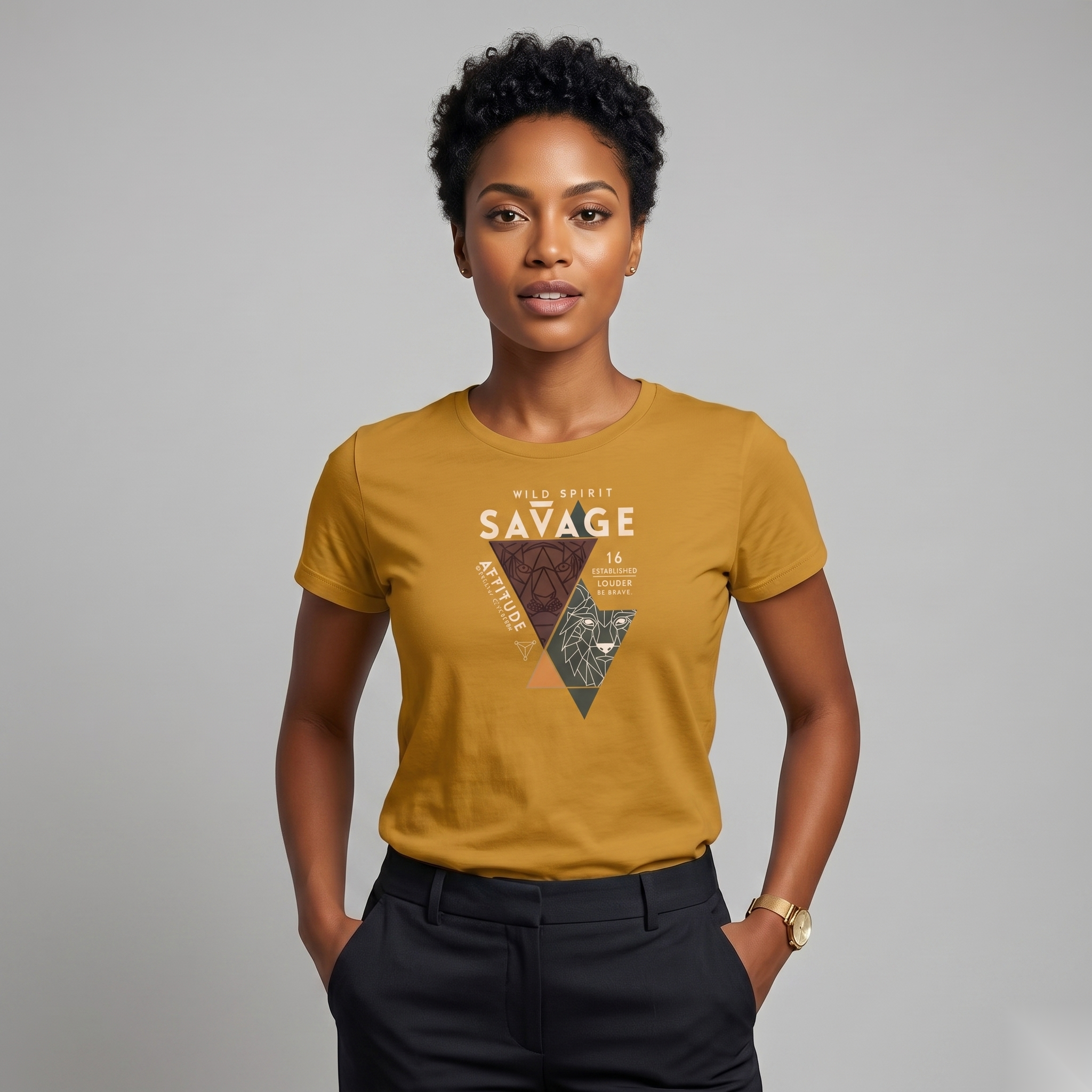Mustard Savage Wild Spirit Women's Top